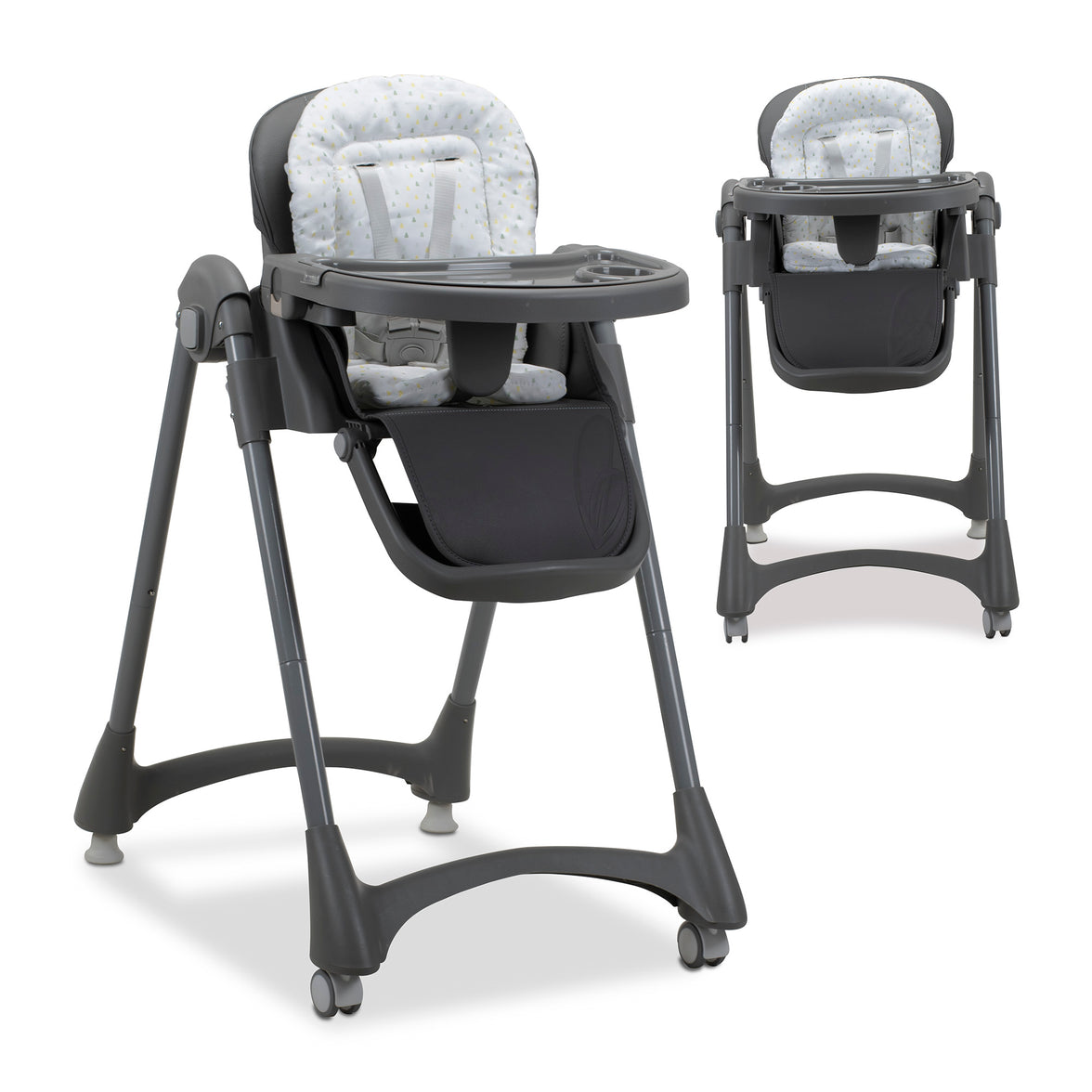 Chaise haute triangle soja