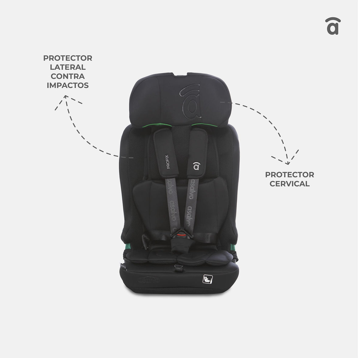 Cadeira auto I-Size Profix preta