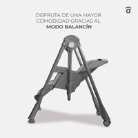 Basmati high chair convertible into swing