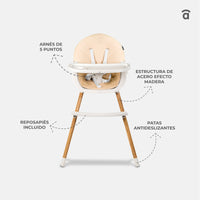 Bocuse 2-in-1 high chair