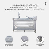 Berço de viagem nórdico completo 18