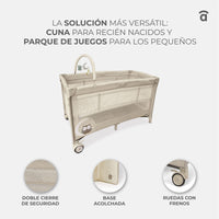 Cuna de viaje Complet Dúo Perrito