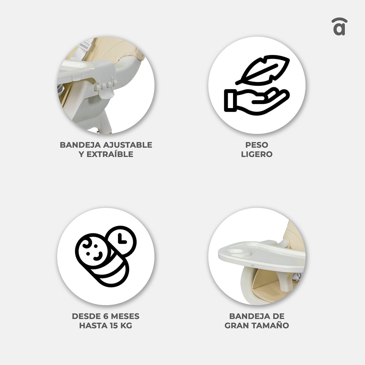 Bocuse 2-in-1 high chair