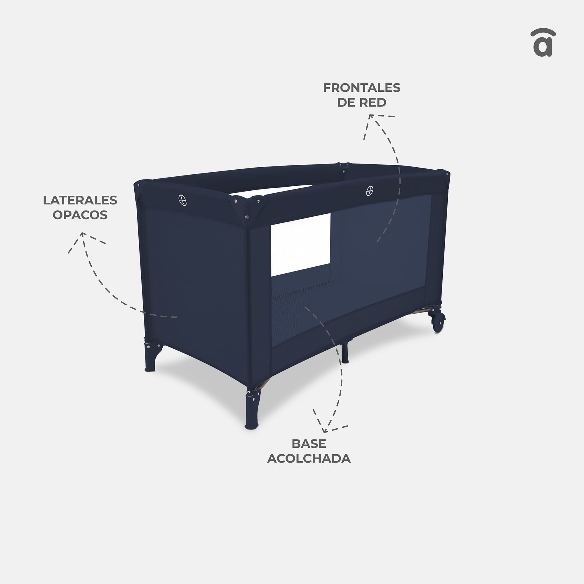 Parcheesi Balearic Travel Crib