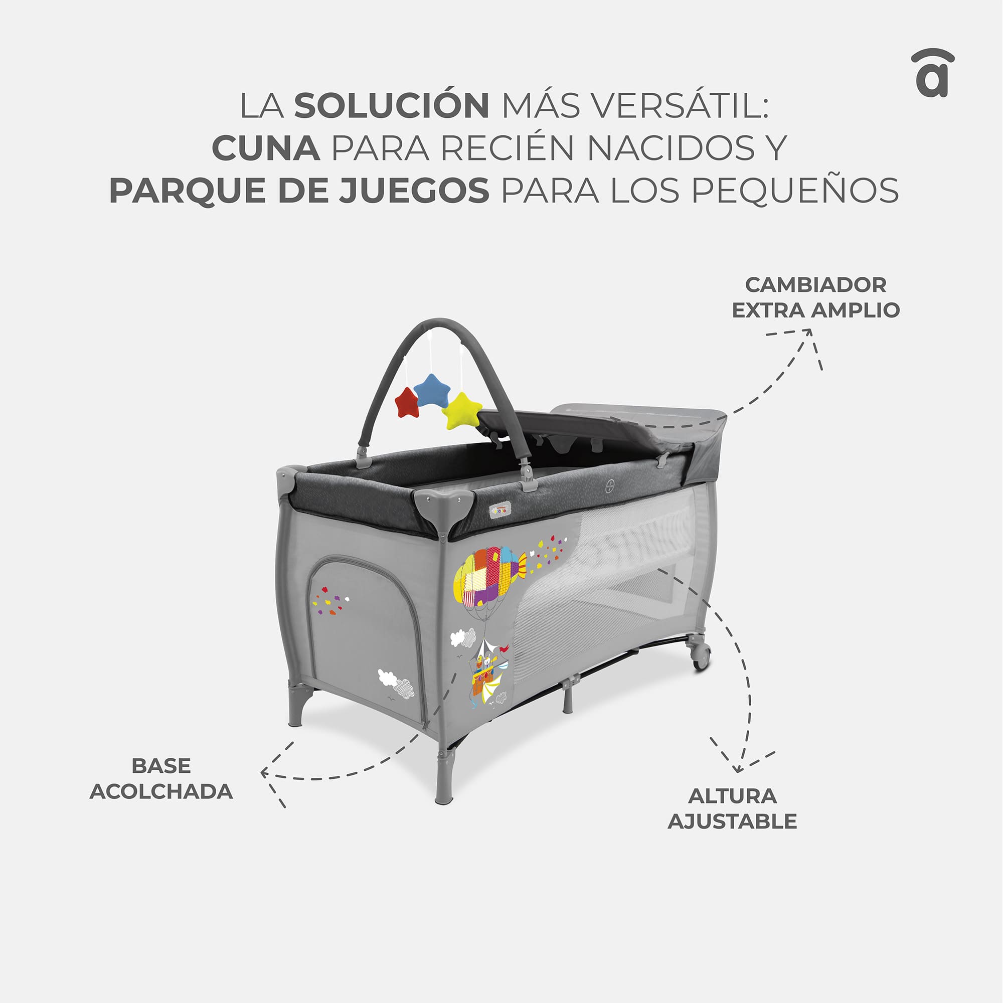 Complete Travel Crib Plus Grinder