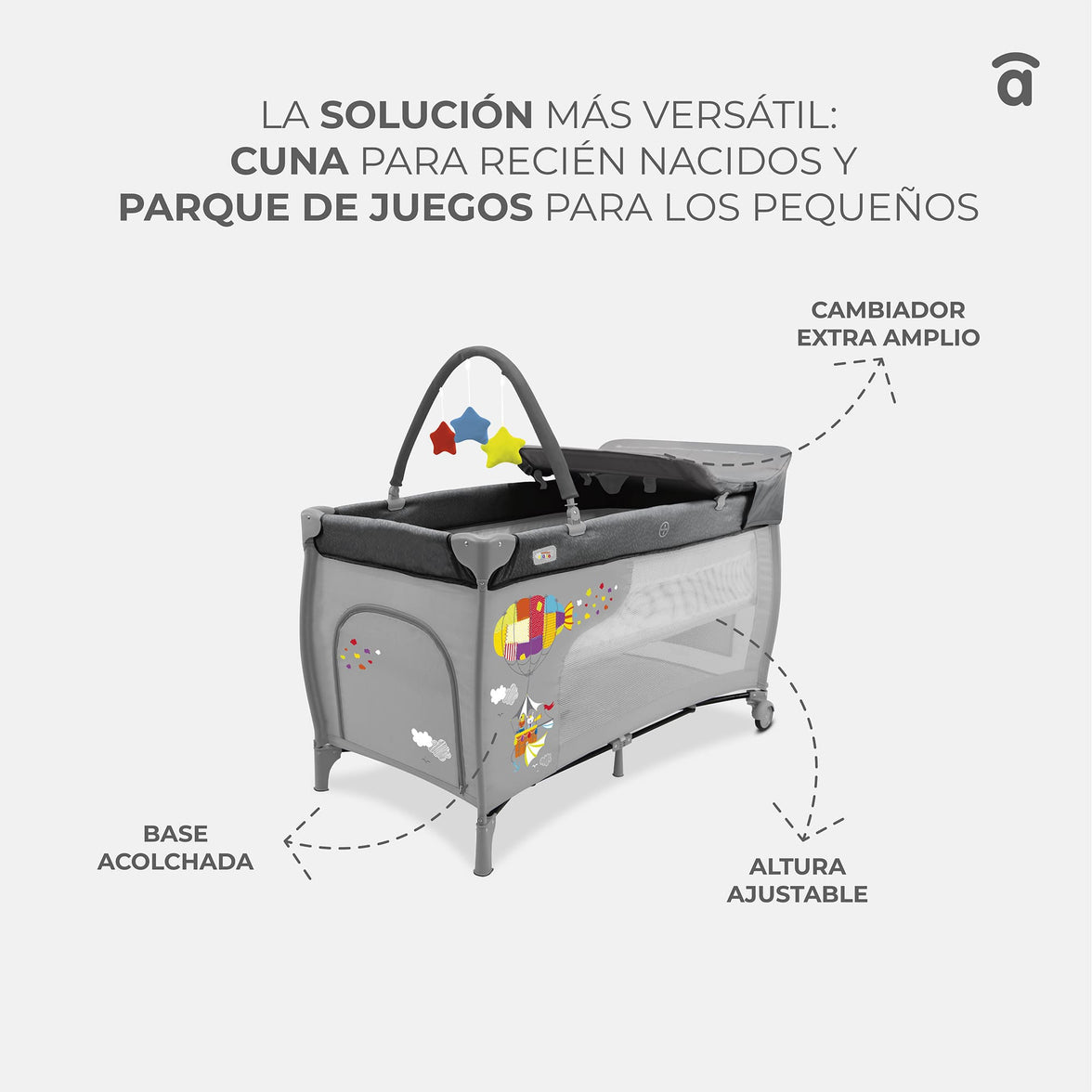 Complete Travel Crib Plus Grinder