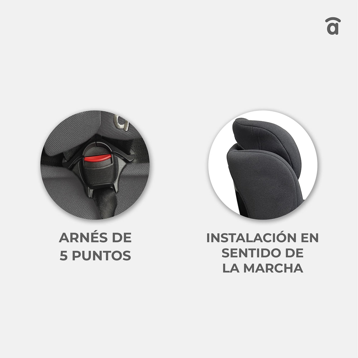 RouteFix Gray Car Seat