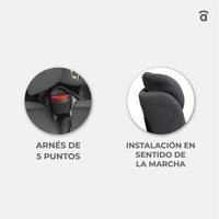 RouteFix Gray Car Seat