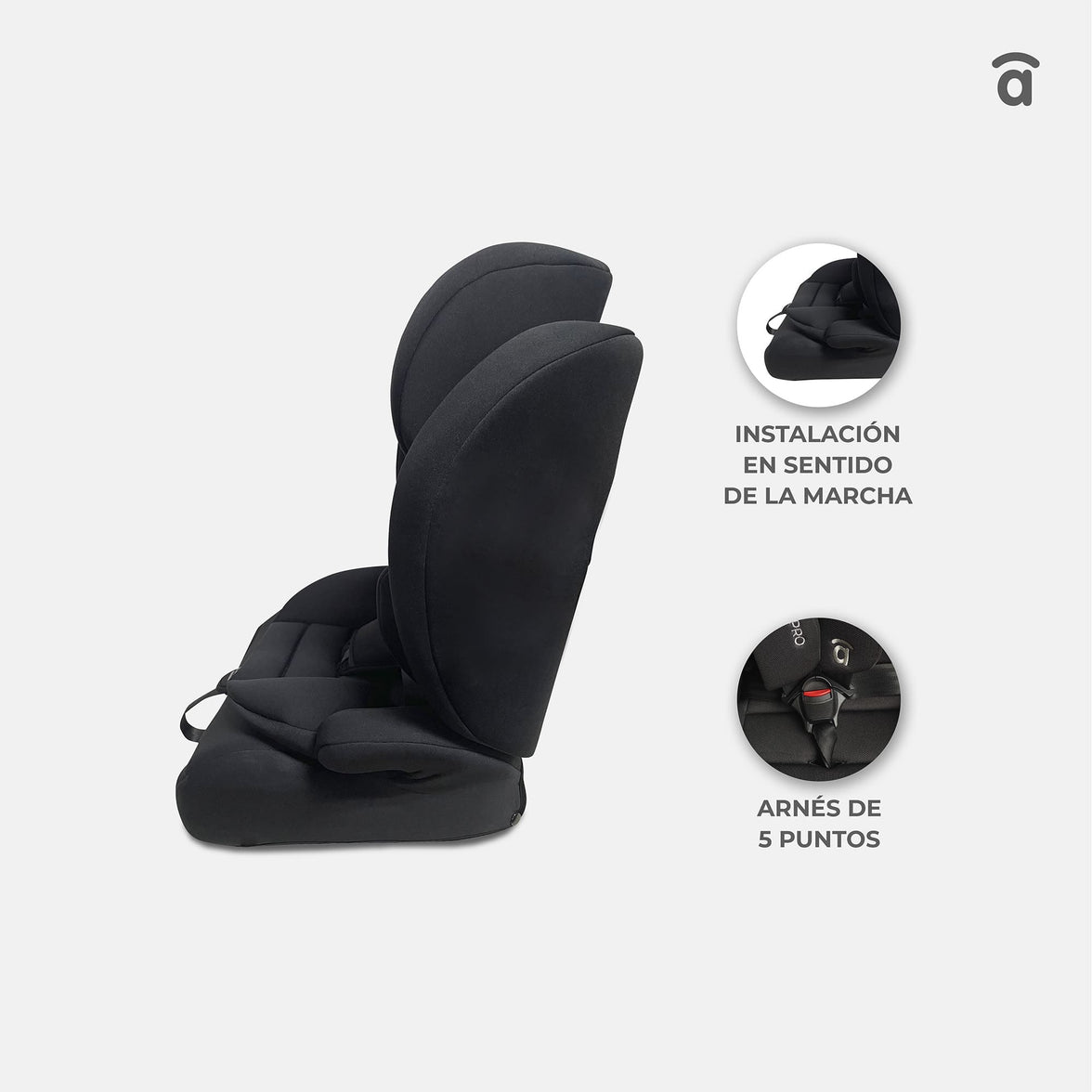 Nomad Pro Black Car Seat