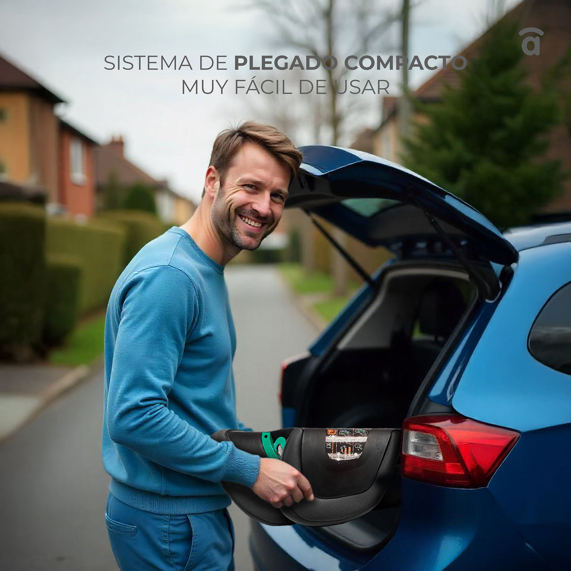 I-Size Poe Fix Black Car Seat