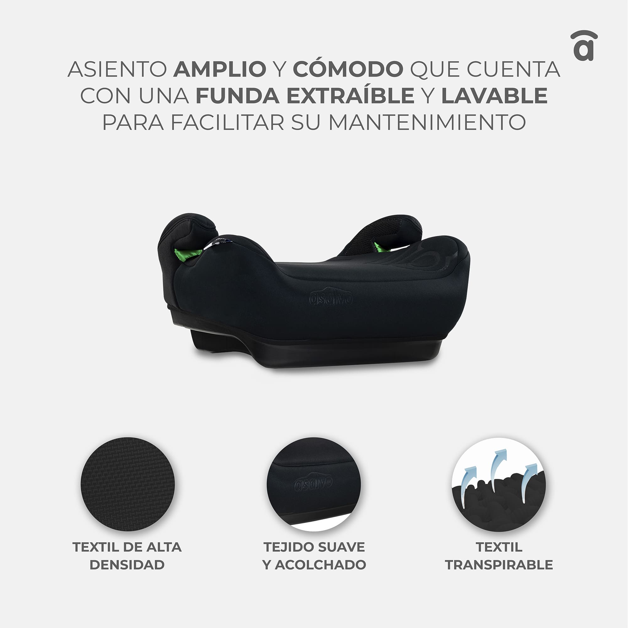 I-Size Pamy Gray Car Seat