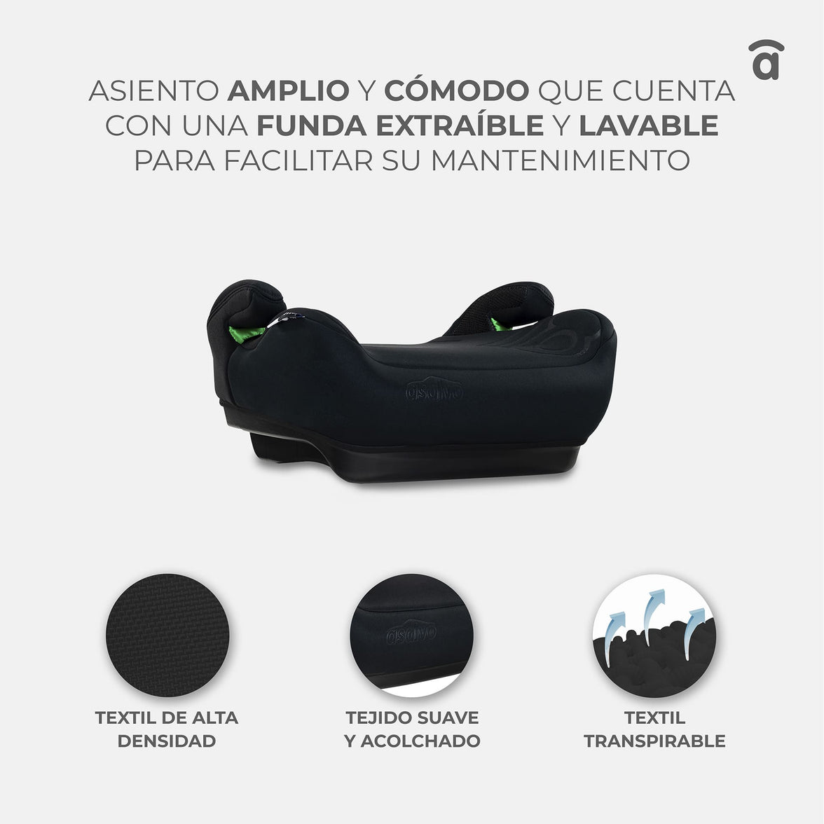 I-Size Pamy Gray Car Seat