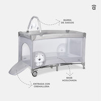 Travel Crib Complete Duo Baby Giraffe Pink