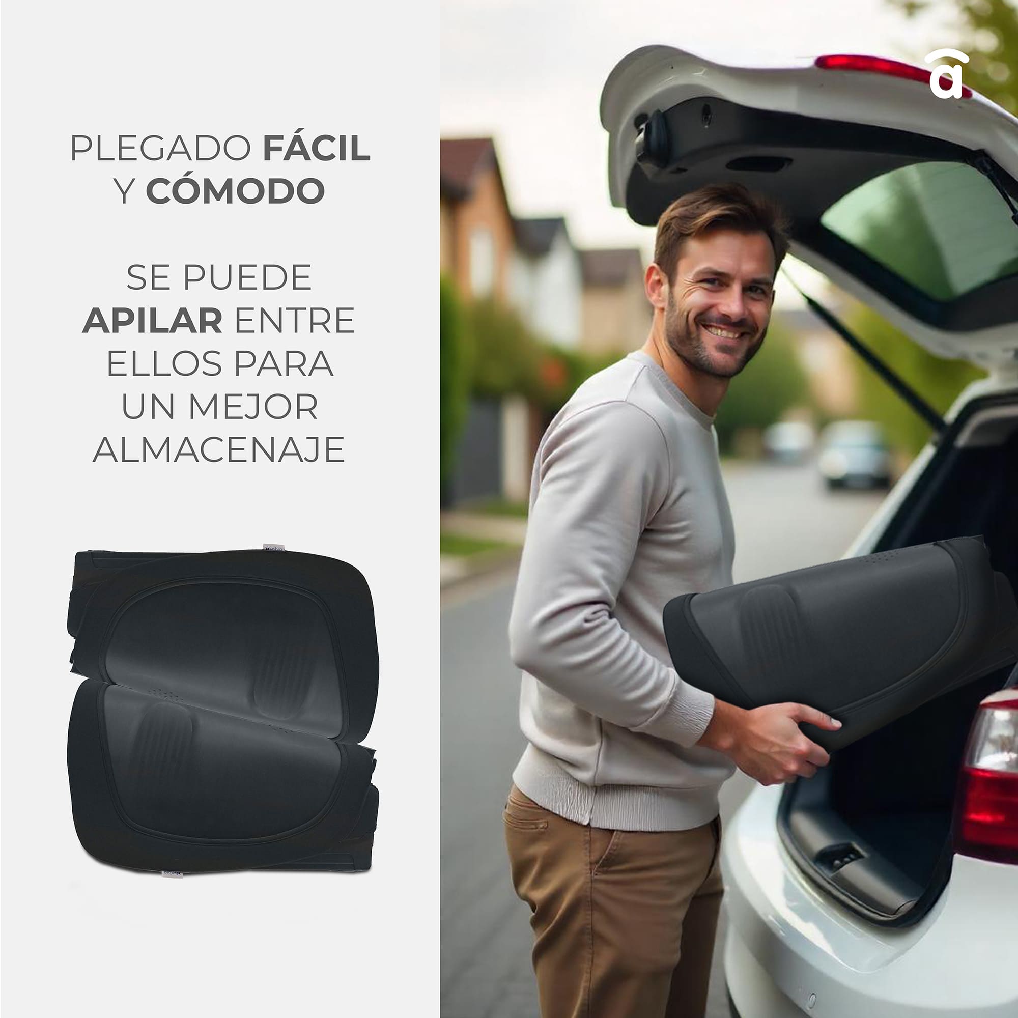 Neocare Gray Car Seat