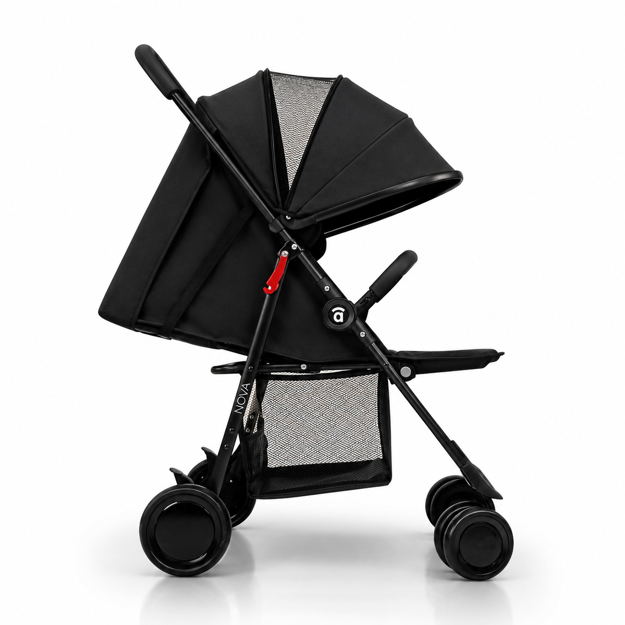 Carrinho de passeio preto nova