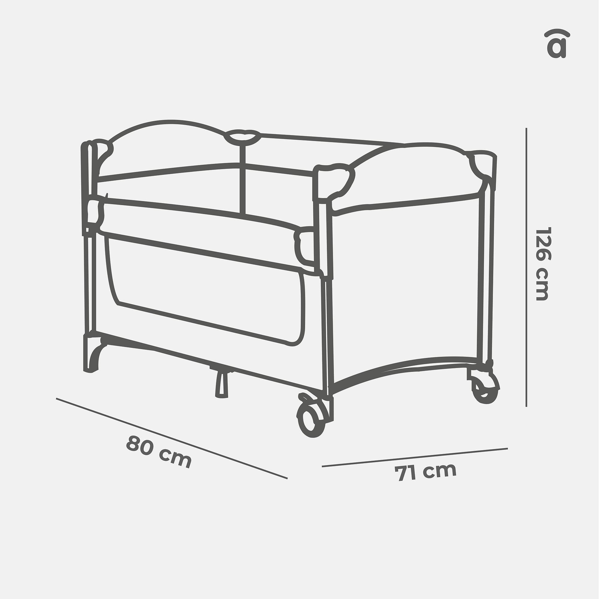 Lit de voyage cododo Together