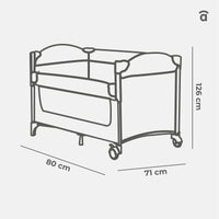 Lit de voyage cododo Together