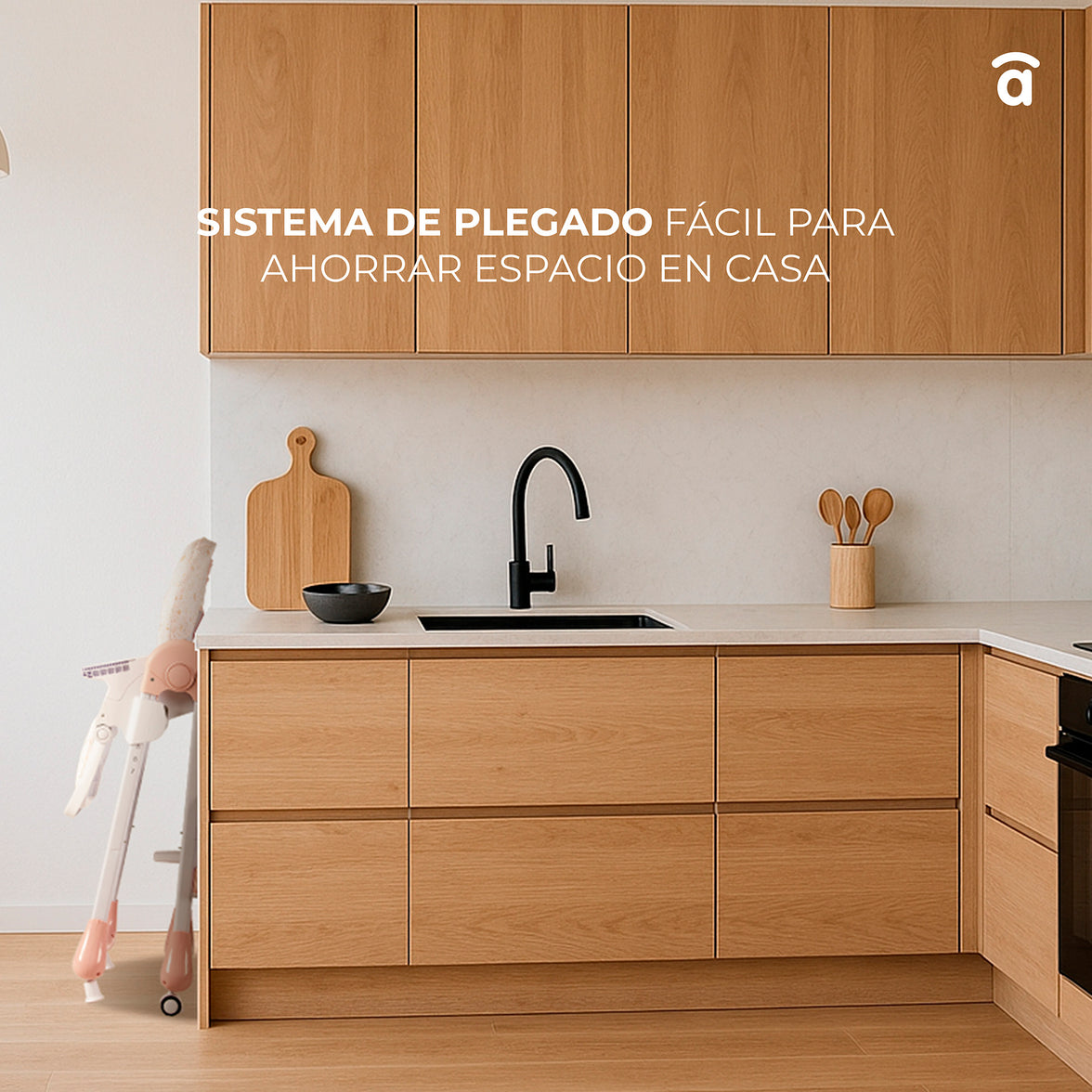 Chef Forest Pink High Chair