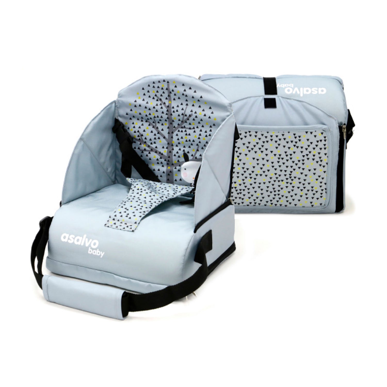 Gray Nordic Travel Highchair