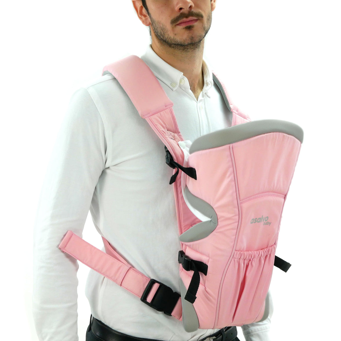 Mochila Portabebés Rosa 2020