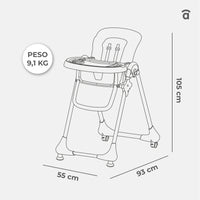 Chef Forest Pink High Chair