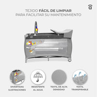 Complete Travel Crib Plus Grinder