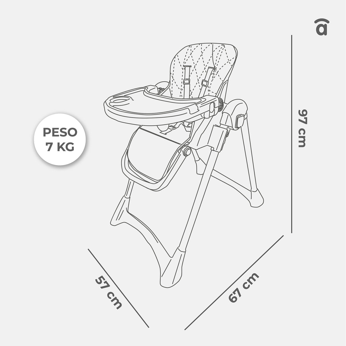 Mimosa Soy Highchair