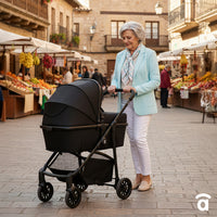 Trio Conversível Biarritz Preto