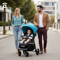 Silla de paseo Iconic Azul