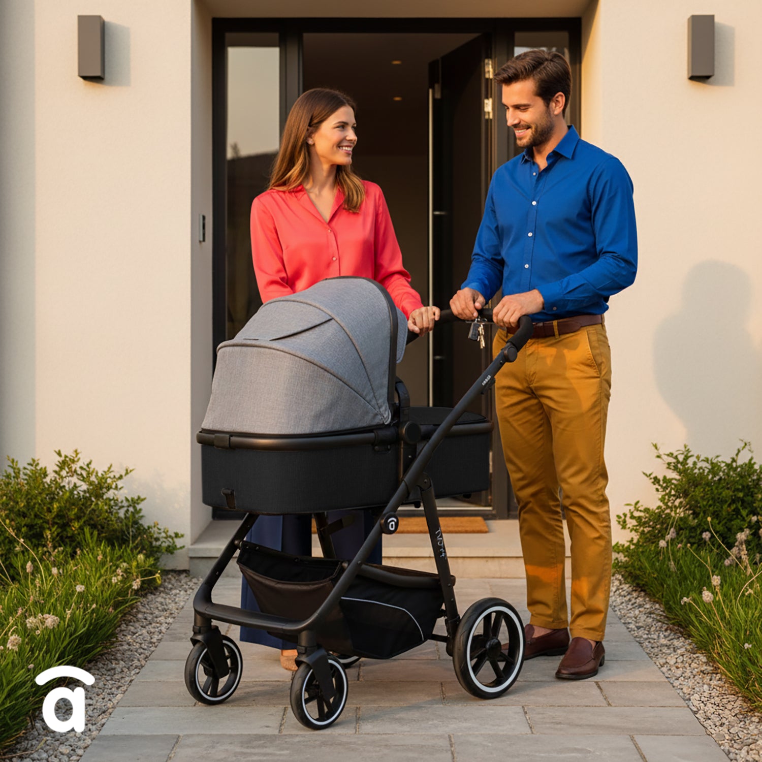 Convertible Trio Two+ 2 Gray