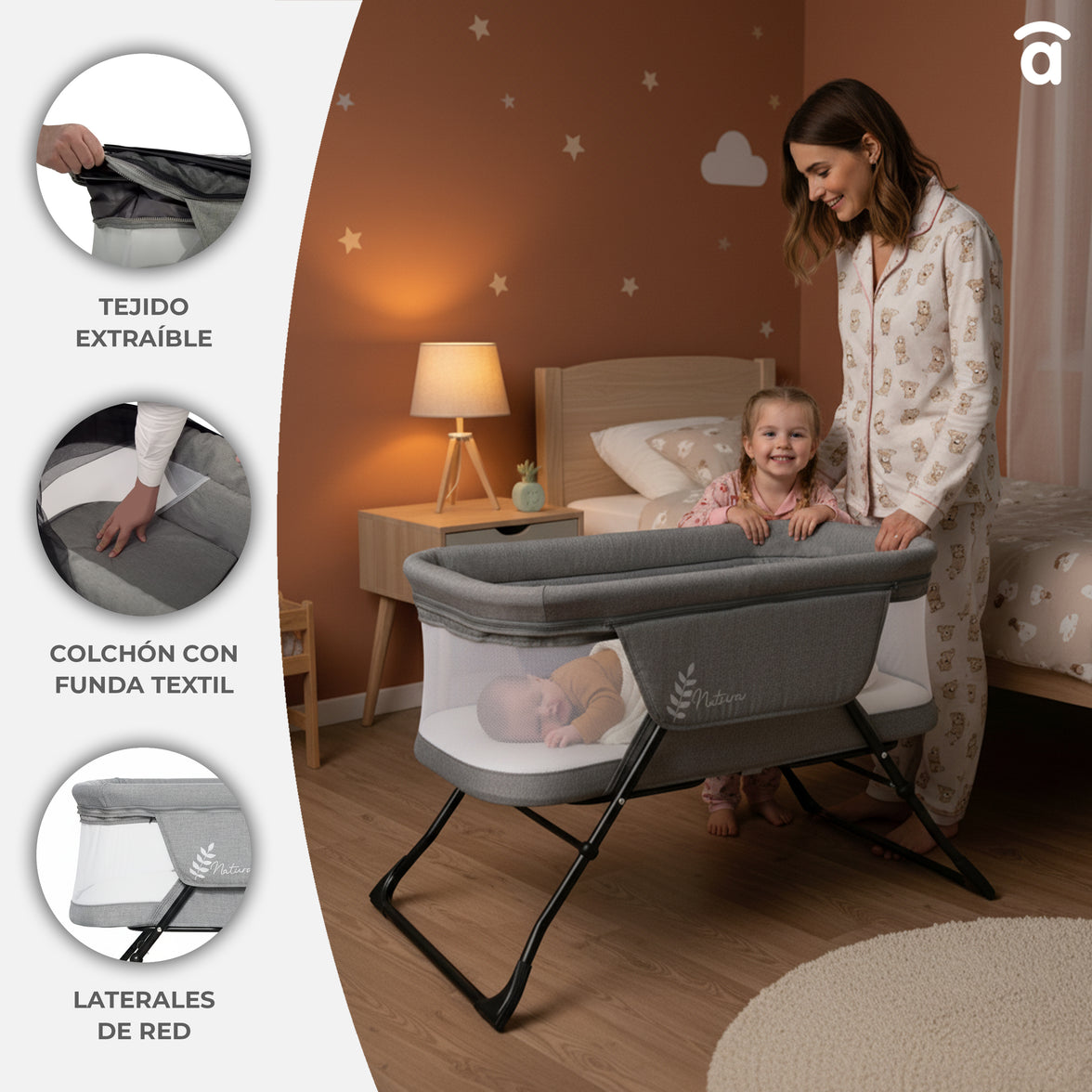 Trip Natura folding mini crib