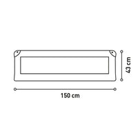 150cm Bed Barrier for Standard Pink Stars Bed