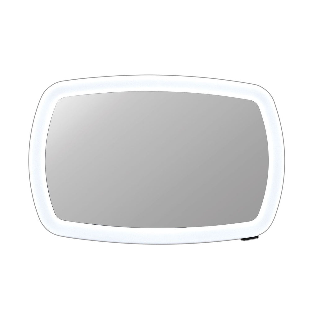 Rearview mirror with LED light