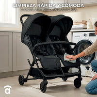 Carrinho Duplo Henry Preto