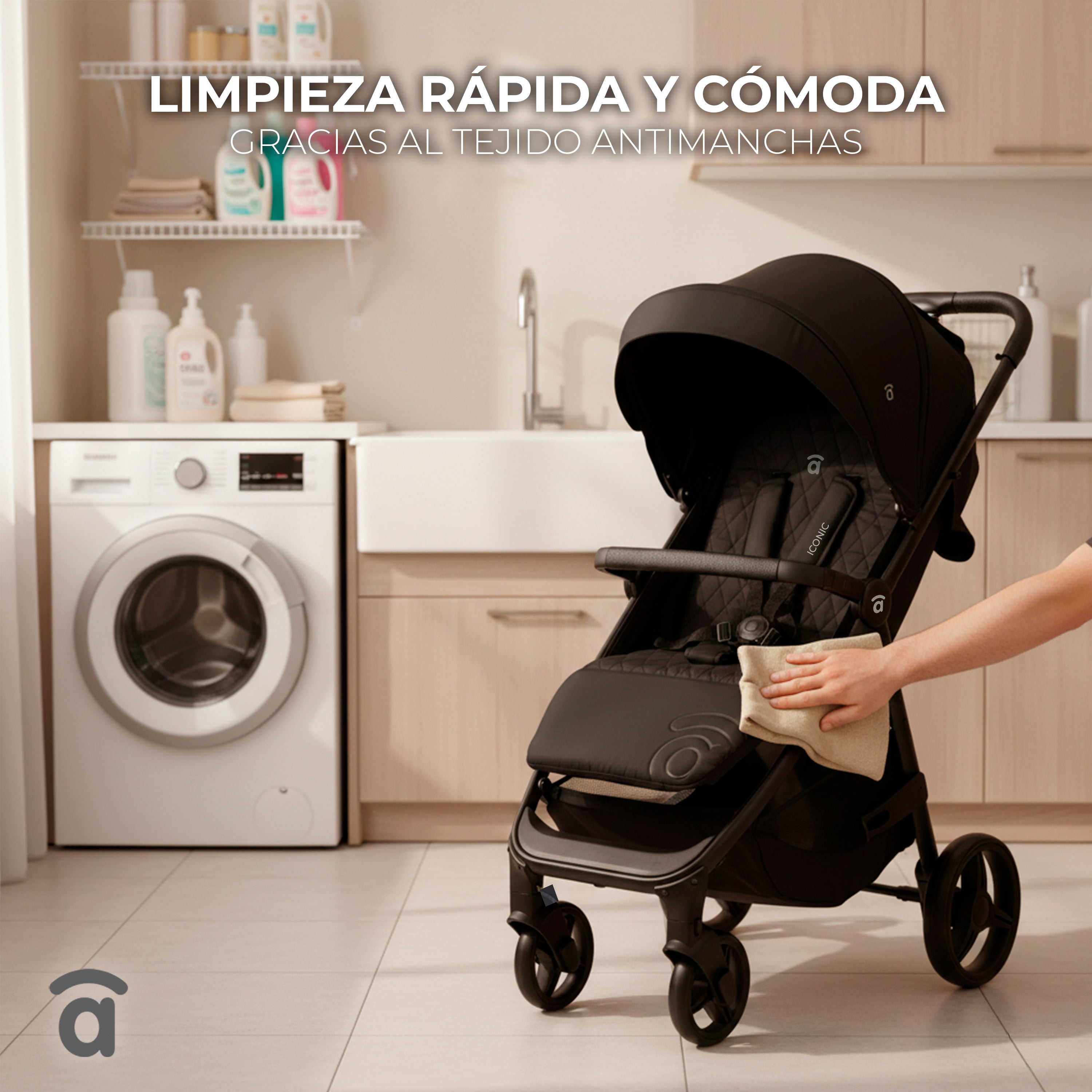 Silla de paseo Iconic Azul