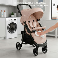 America 3 pink stroller