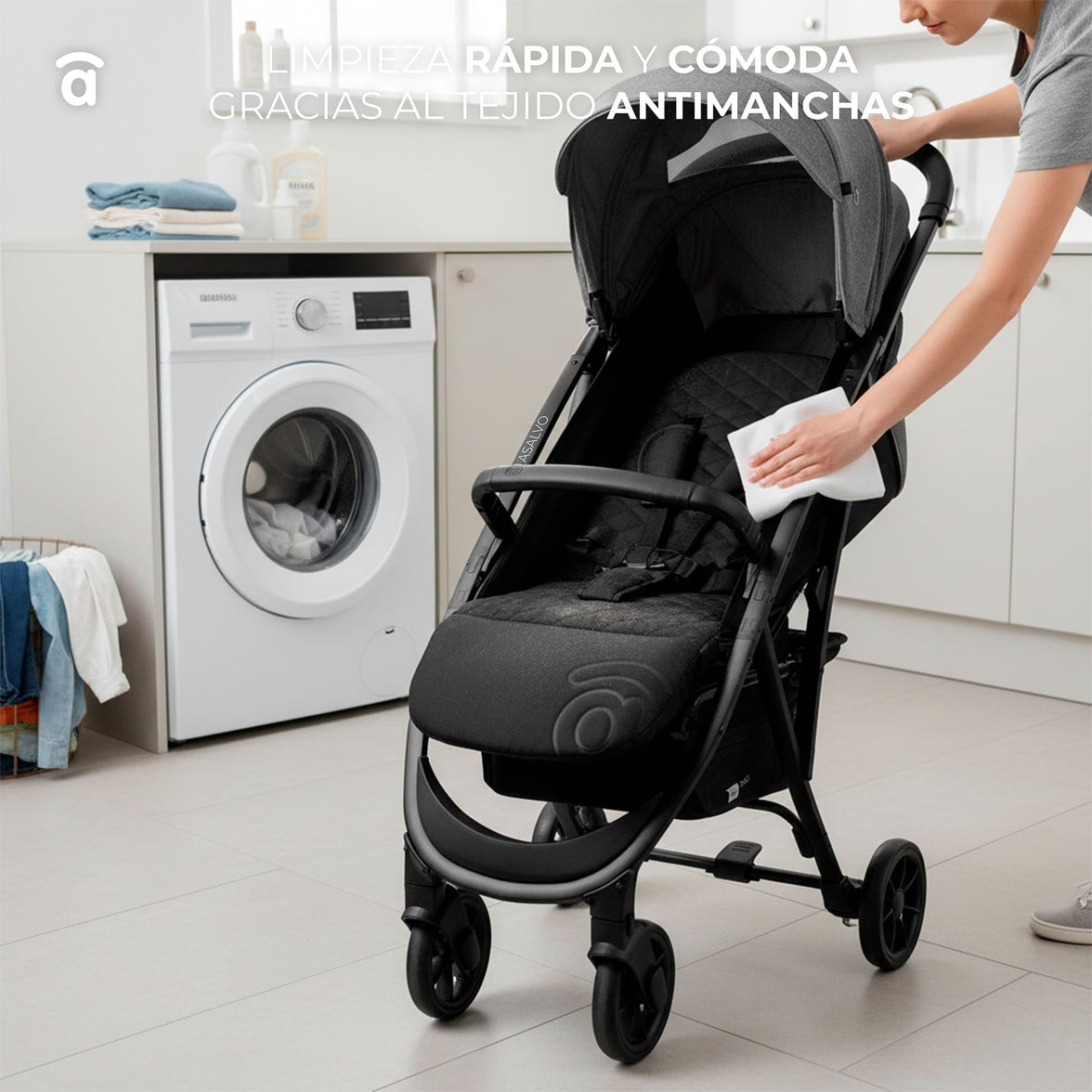 Cotton 2 Green Stroller