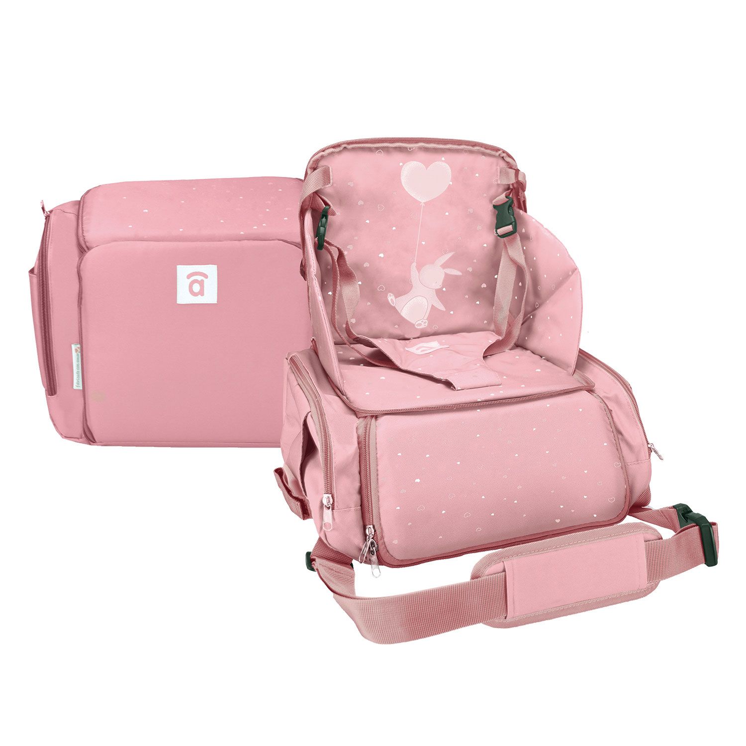 Travel Highchair - Pink Sushi Bag