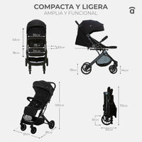Kubic 2 green stroller