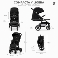 Travel System Kibu negro