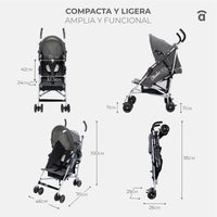 Yolo Raccoon Pink Stroller