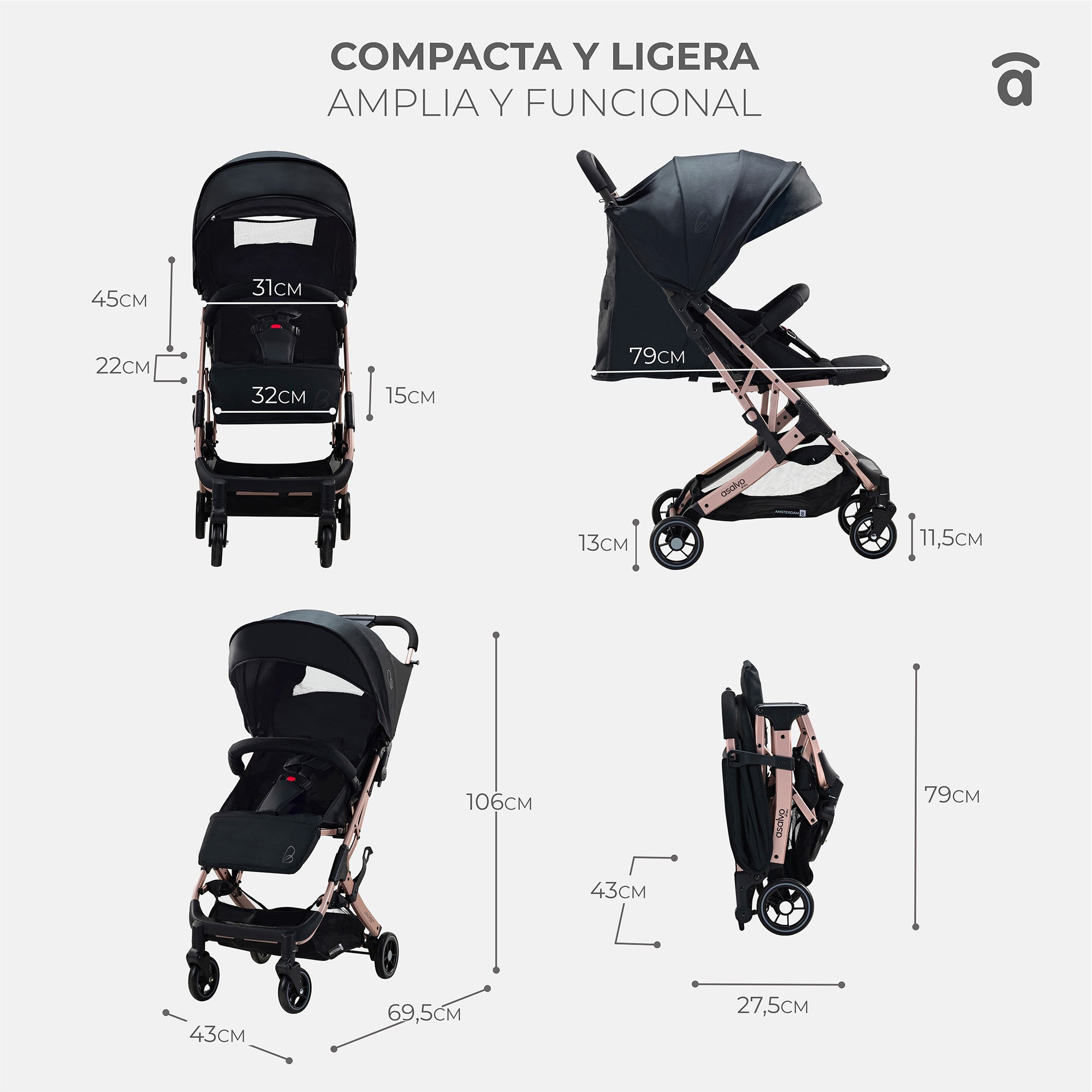 Travel System Amsterdam Dorada