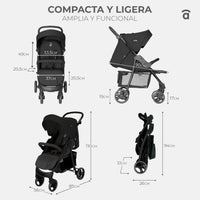 Stroller America 3 black