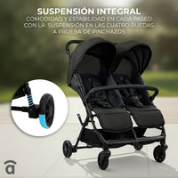 Carrinho Duplo Henry Preto