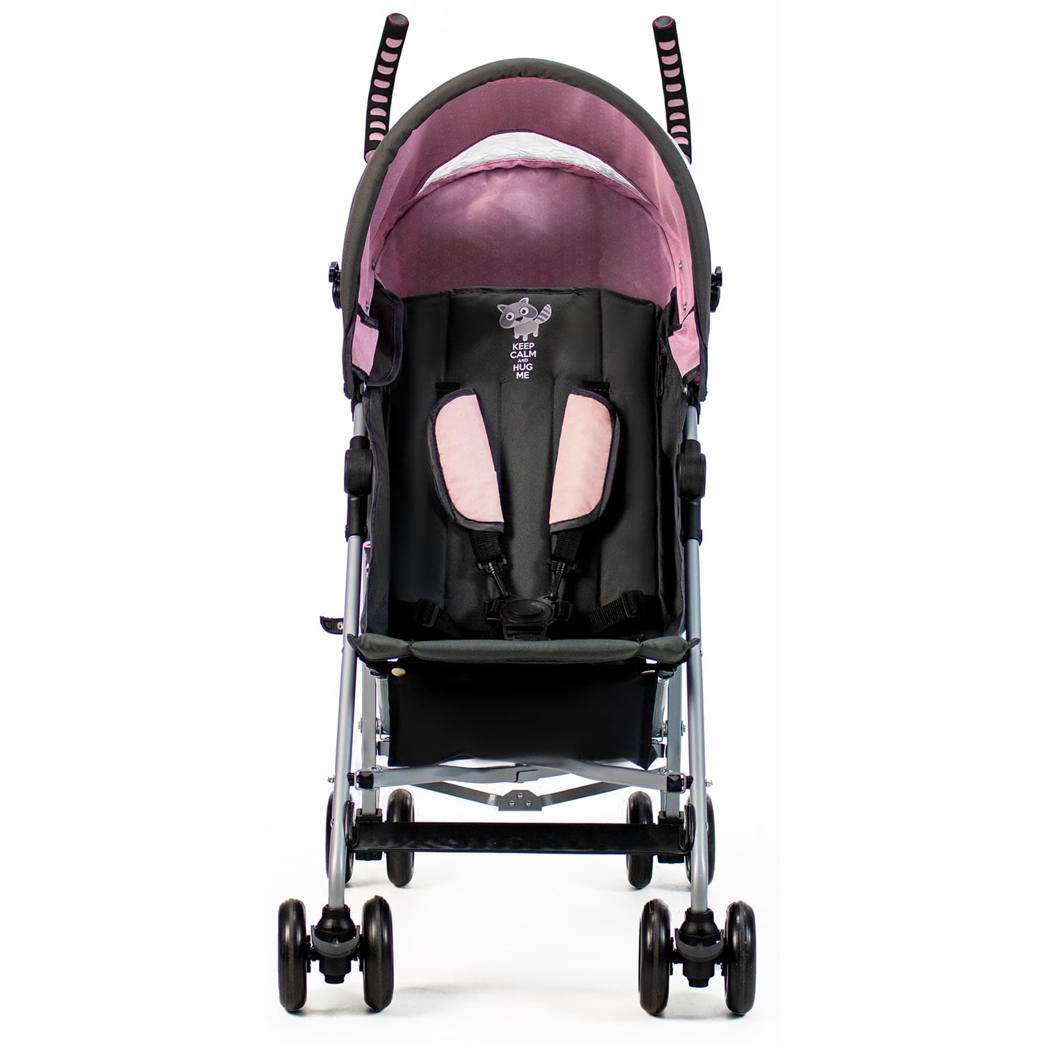 Yolo Raccoon Pink Stroller