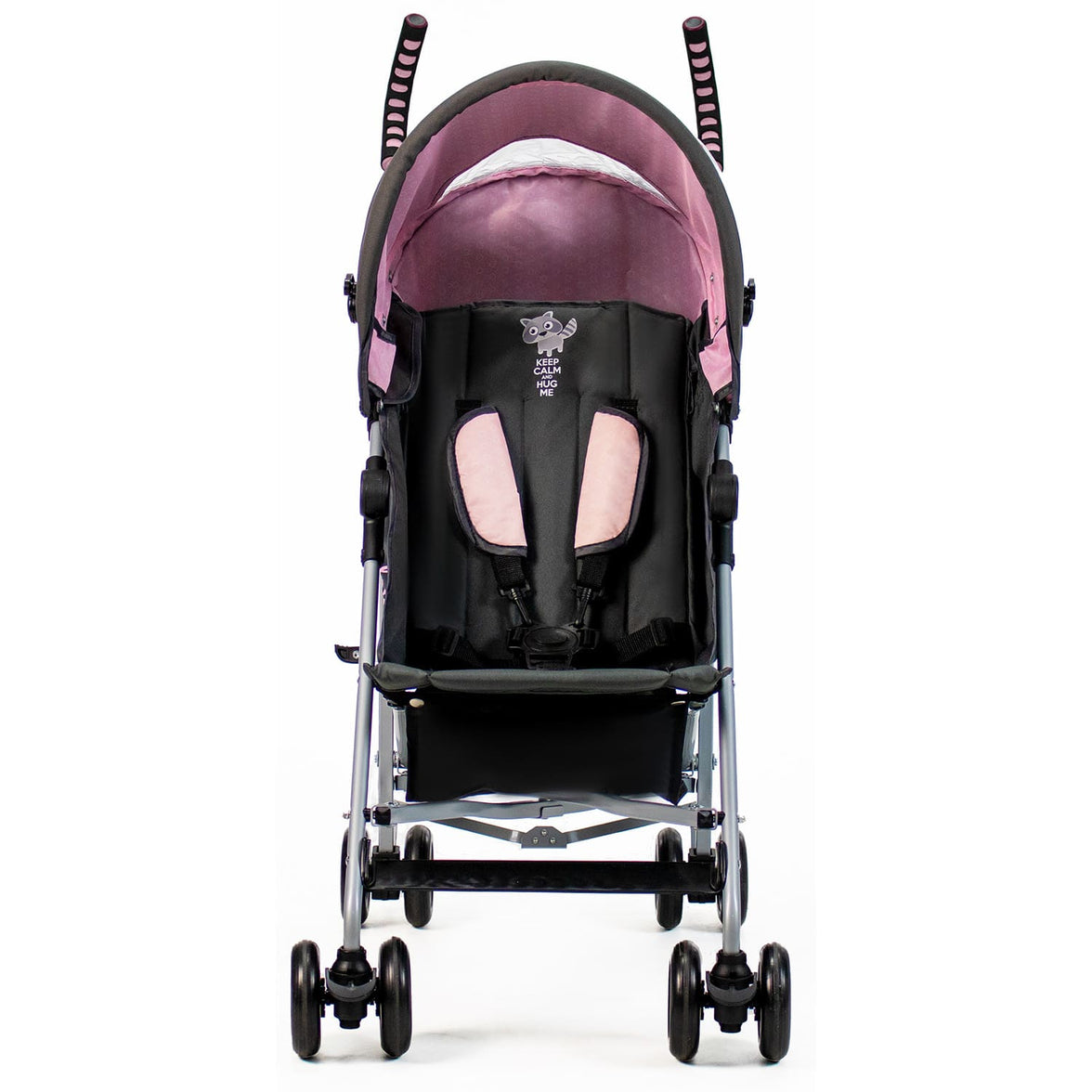 Yolo Raccoon Pink Stroller