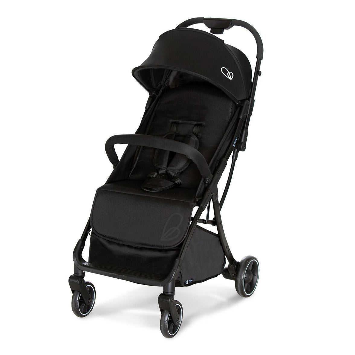Hito black stroller