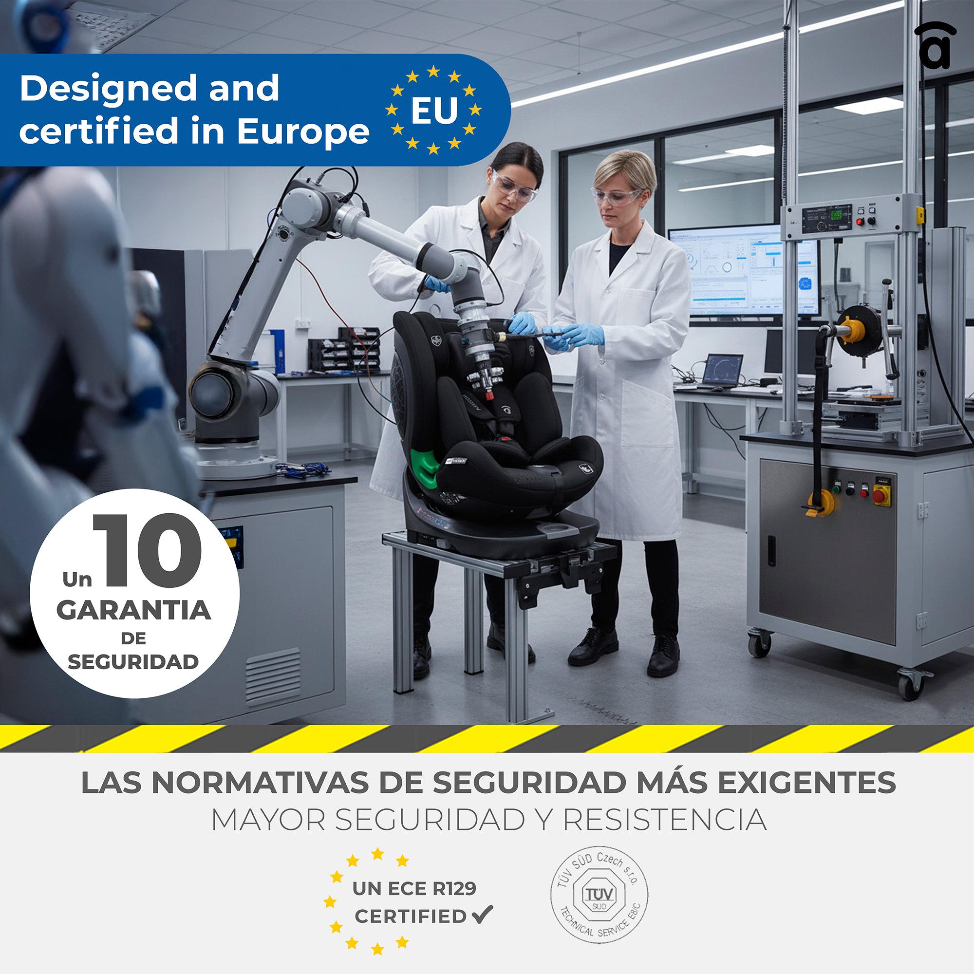 Silla de Auto Austen 3 Negra