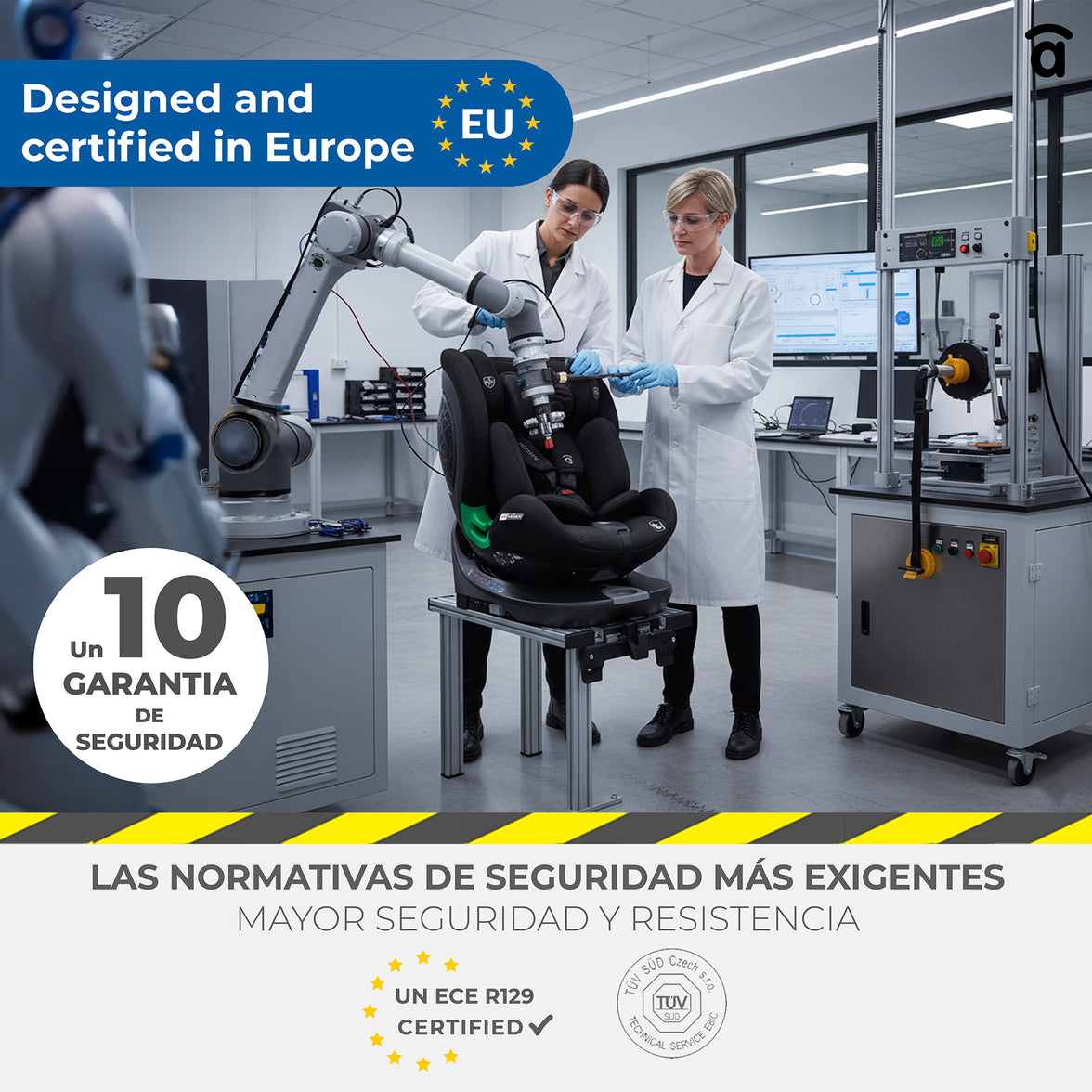 Silla de Auto Austen 3 Negra