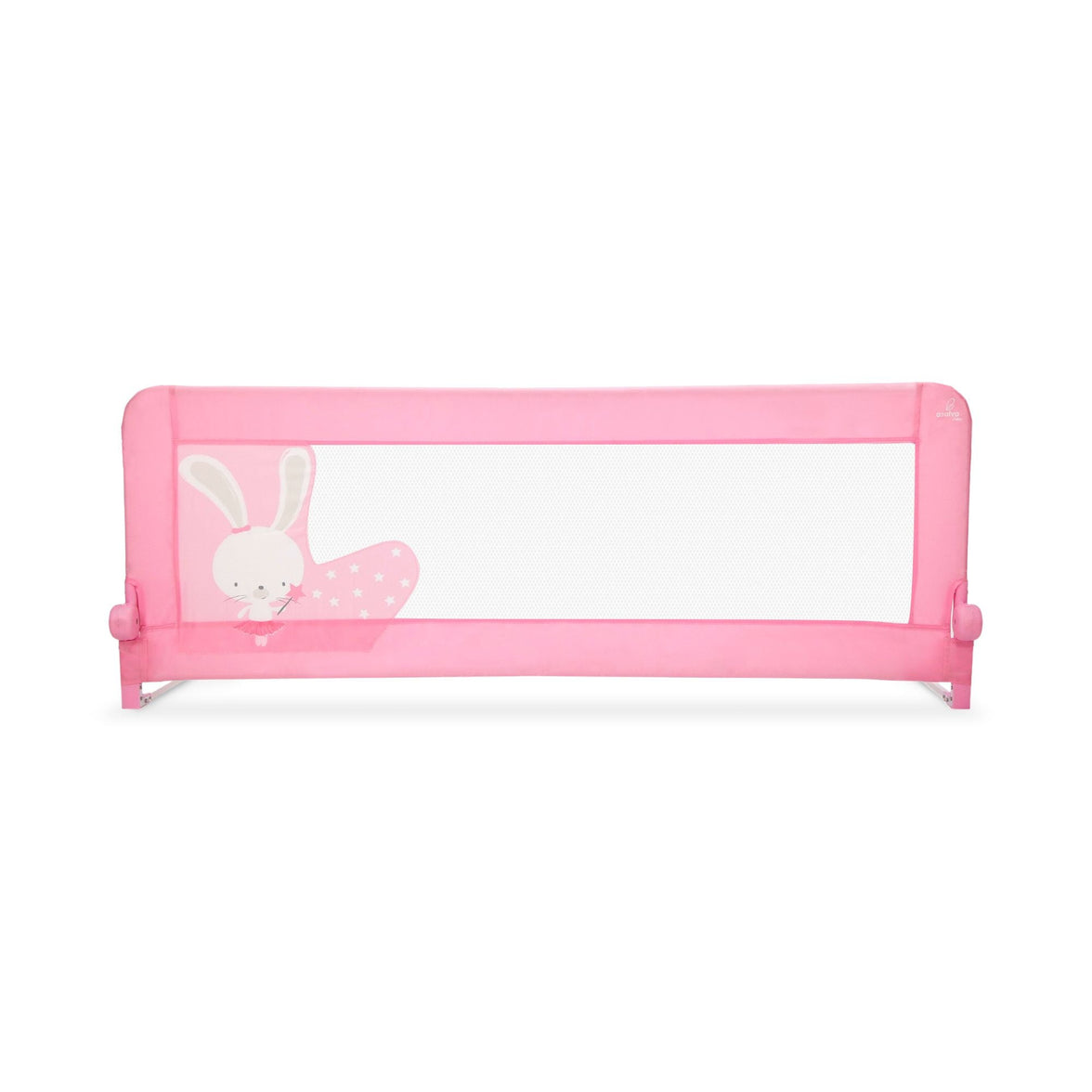 150cm 2-1 Bed Barrier for Nest or Standard Bed Pink Bunny